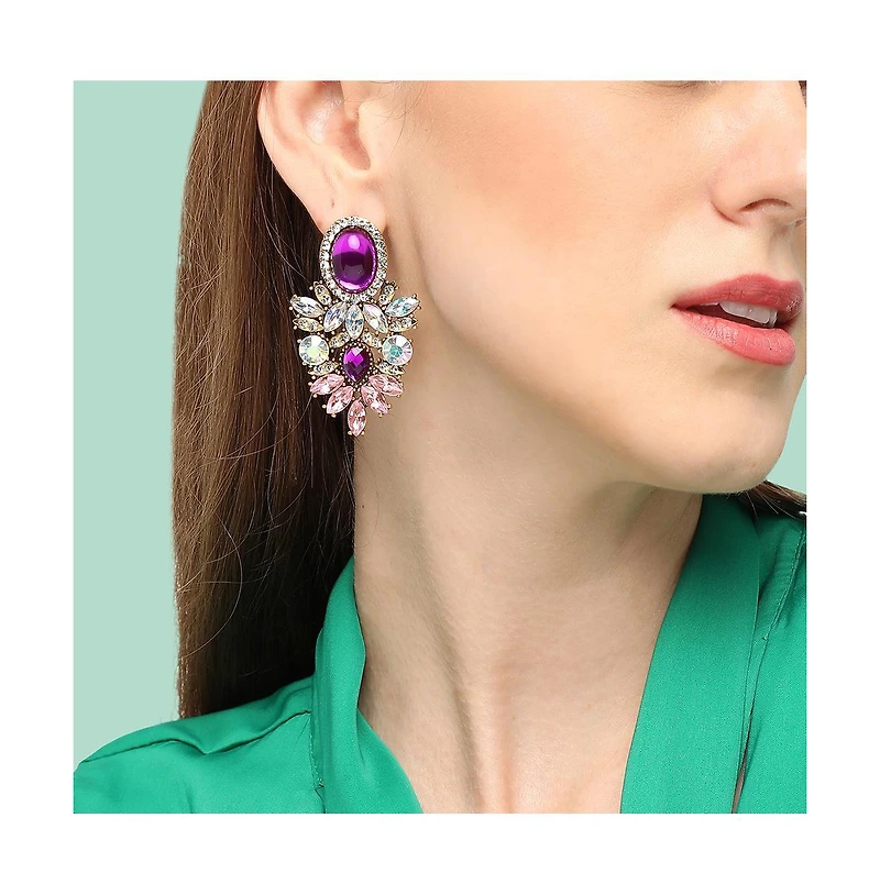 Sohi Party Stone Drop Earrings