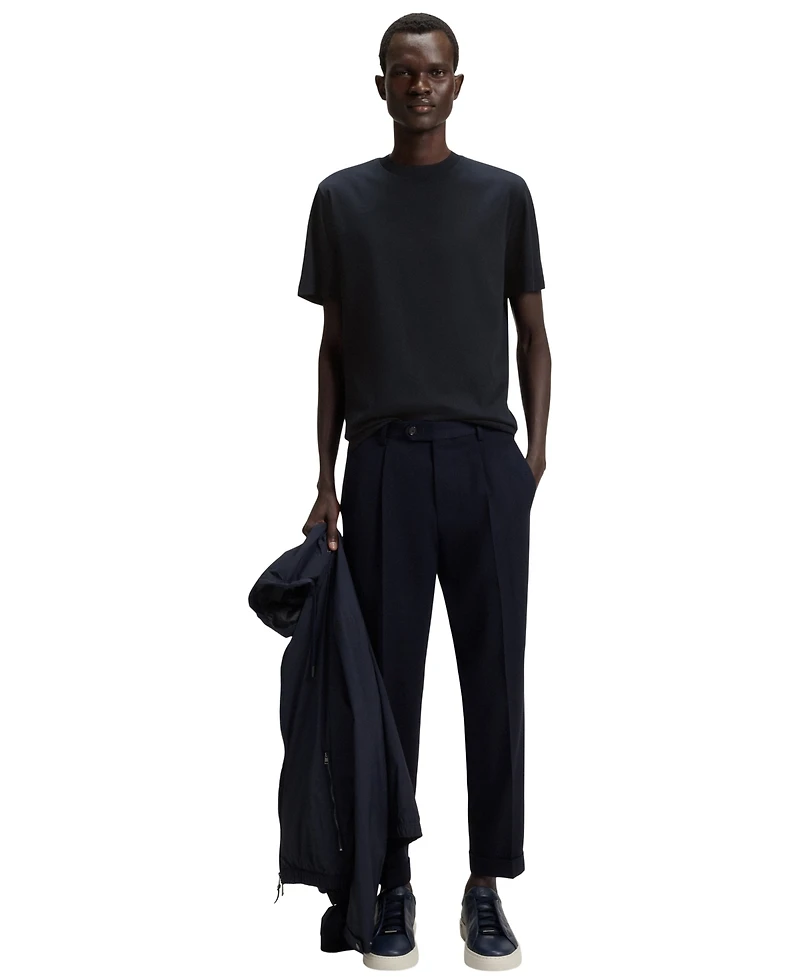 Boss by Hugo Men's Mercerized Cotton Regular-Fit T-Shirt