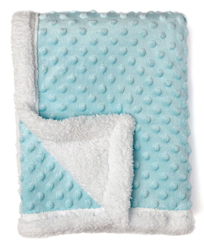 3 Stories Trading Baby Mode Signature Infant Popcorn Mink Sherpa Blanket