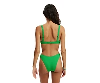 Cotton On Women's Underwire Balconette Bikini Top