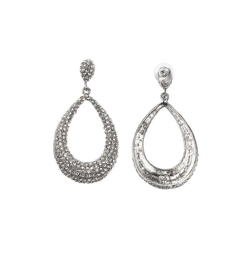 Sohi Hollow Pear Drop Earrings