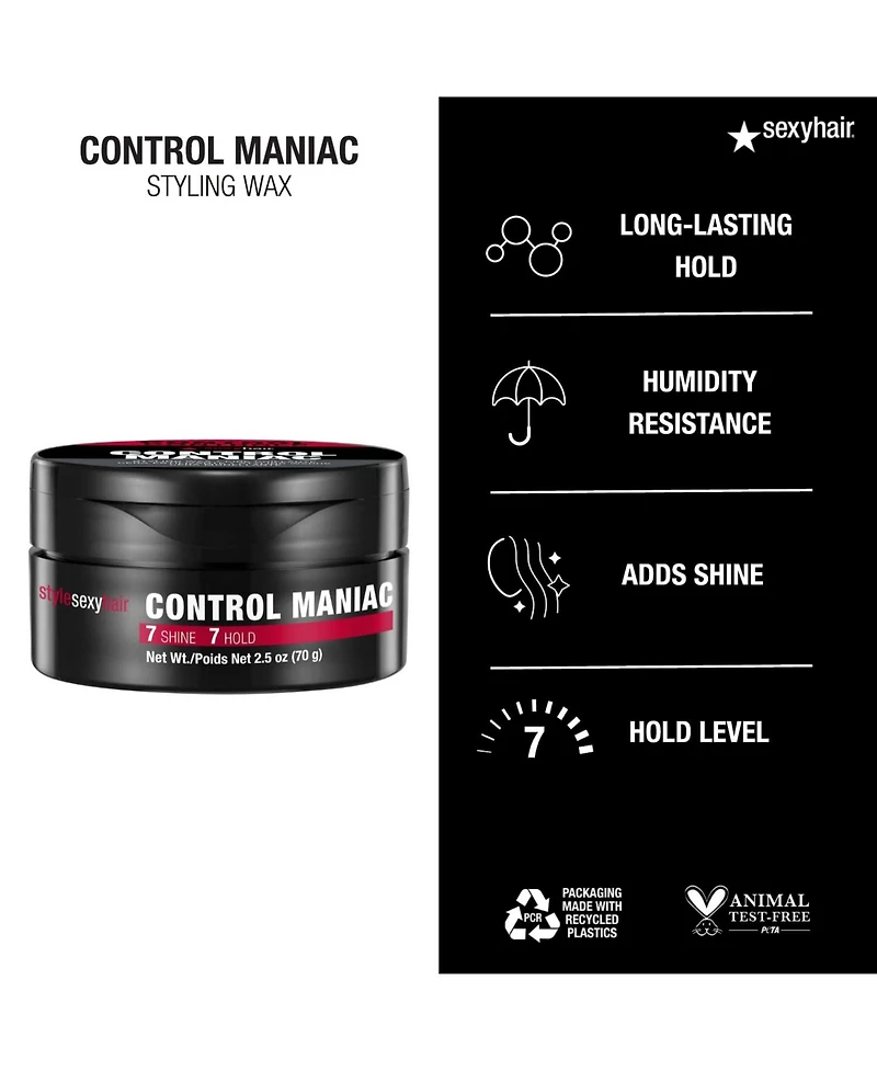 Style Sexy Hair Control Maniac Styling Wax 2.5 oz