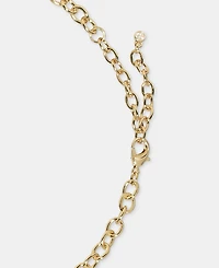 On 34th Multi-Stone Charm Necklace, 18" + 3" extender, Macy's Exclusive