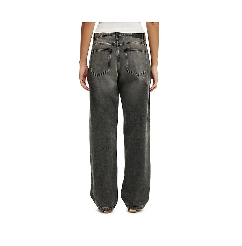 Cotton On Women's Low Rise Straight Jean