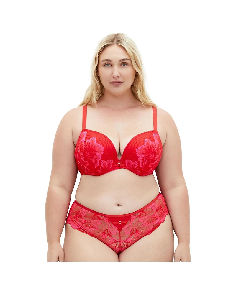 City Chic Plus Christa Push Up Bra