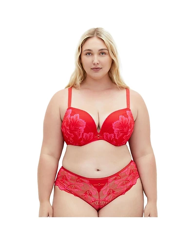 City Chic Plus Christa Push Up Bra