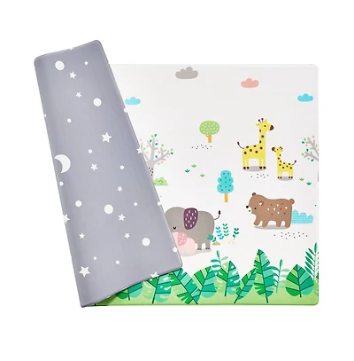 Slickblue Baby Play Mat Kids Crawling Soft Activity Floor Playmat 2 Side