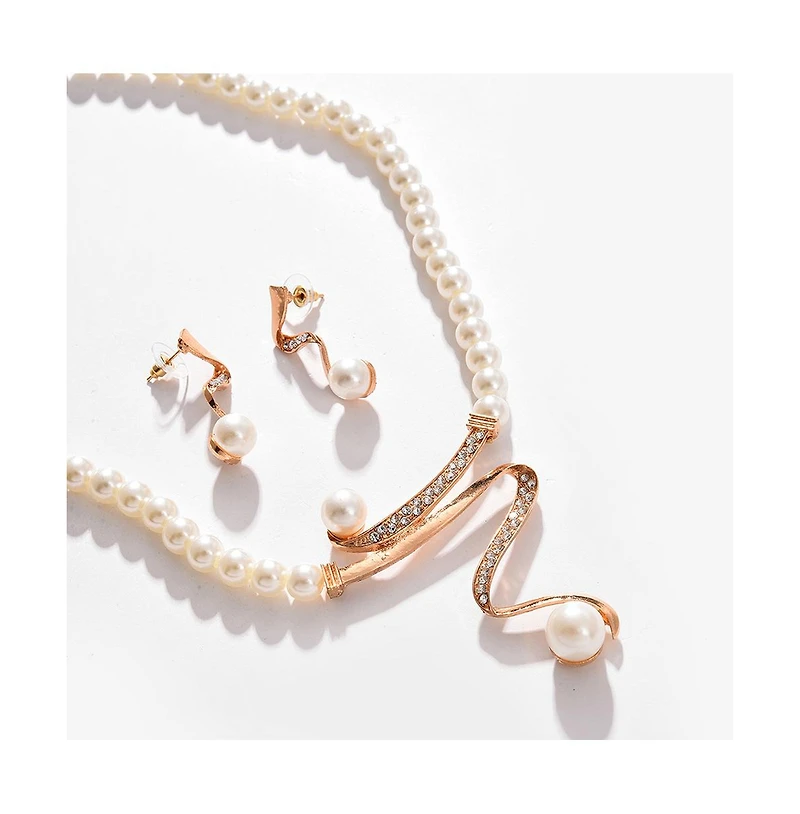Sohi Pellet-Swirl Jewellery Set