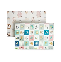 Soft Baby Activity Play Mat Double-Sided Floor Mat for Crawling Toddlers