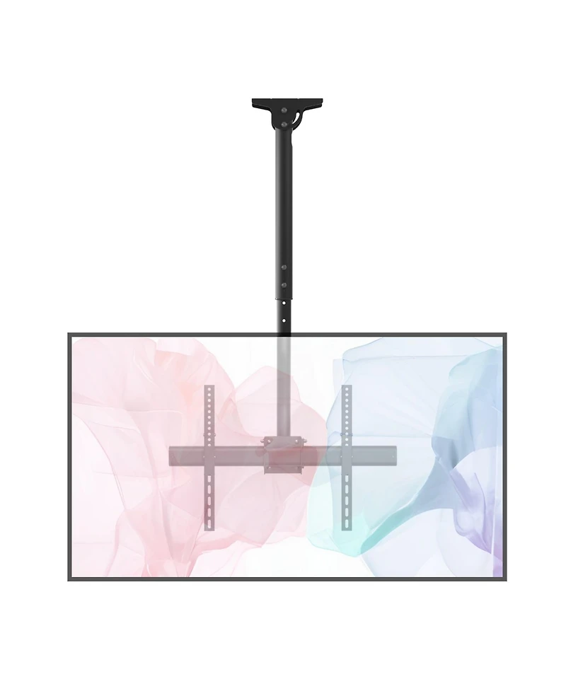 ProMounts Tilt and Swivel Ceiling Tv Mount 37-90 Inch Screens Holds up to 110Lbs.