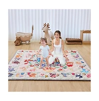 Slickblue Thickened Soft Baby Play Mat for Crawling Kids Floor Mat Cushioned Activity Mat