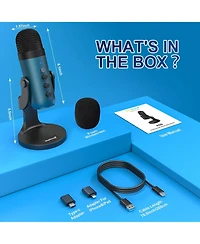 ZealSound Gaming Usb Microphone k66t and d65p Furry Cover