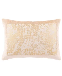 Donna Karan Home Distressed Decorative Pillow, 20" x 14"