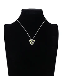 Disney Mickey Mouse Cubic Zirconia Tennis Pendant Necklace