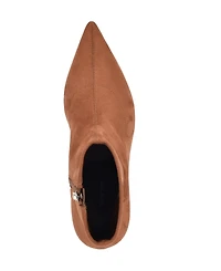 Nine West Women's Tabbie Kitten Heel High Ankle Booties