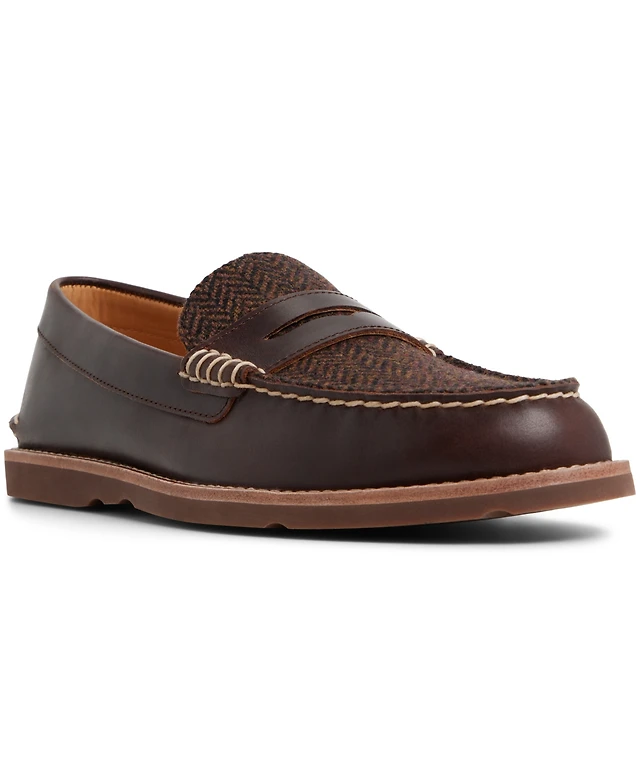 Sperry Men\'s Monterey Penny Cognac Slip-On Loafers SPERRY Top Sider Monterey Penny Loafer Cognac Brown Leather  main image 2
