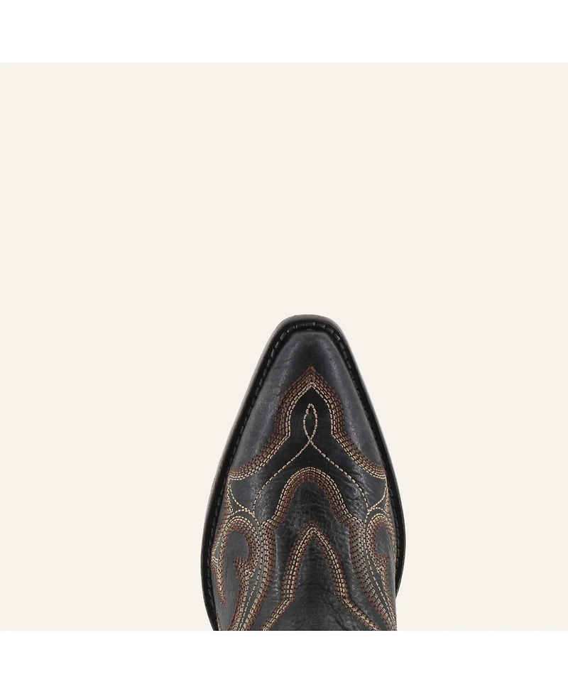 Olivia Leather Cowgirl Boots - Stylish Western Footwear & Comfort By Buck Brana