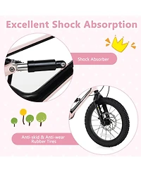 16 Inch Kids Bike Lightweight with Detachable Training Wheels for Aged 4 to 7