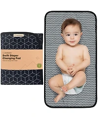 KeaBabies Swift Diaper Changing Pad, Portable Waterproof Pad for Baby, Travel Bag