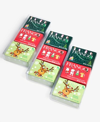 Frango Chocolates 3 Pack of 3 Holiday Milk Mint, Dark Mint and Green Mint Chocolates, Created for Macy's