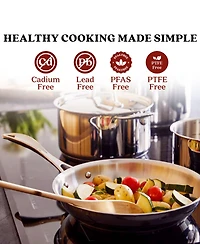 Alva Chef 11" Tri-Ply Stainless Steel Frying Pan