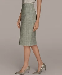 Donna Karan New York Women's Tweed Pencil Skirt