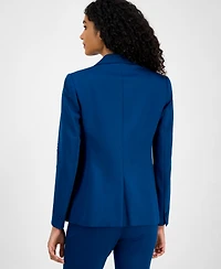 Anne Klein Women's Embellished One-Button Jacket