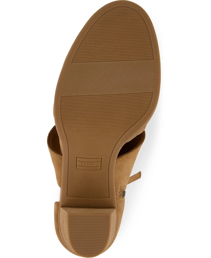 Toms Women's Milan Closed Toe Heel Sandals