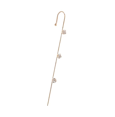 Sohi Crystal Cuff Earrings