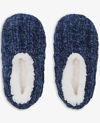 Charter Club Women's Cable Chenille Ped Slipper Socks, Created for Macy's