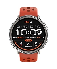 Amazfit Active 2 Smart Watch - Red Sport Silicone