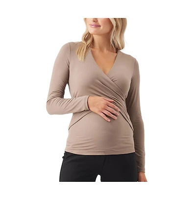 Ripe Maternity Maternity Luxe Knit Embrace Nursing Top
