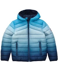 Rokka&Rolla Little and Big Boys' Reversible Lightweight Puffer Jacket