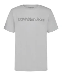 Calvin Klein Big Boys Balanced Short Sleeve T-Shirt