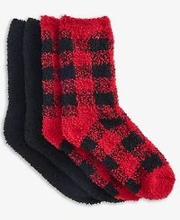 Charter Club Women's 2-Pk. Fuzzy Butter Socks, Created for Macy's
