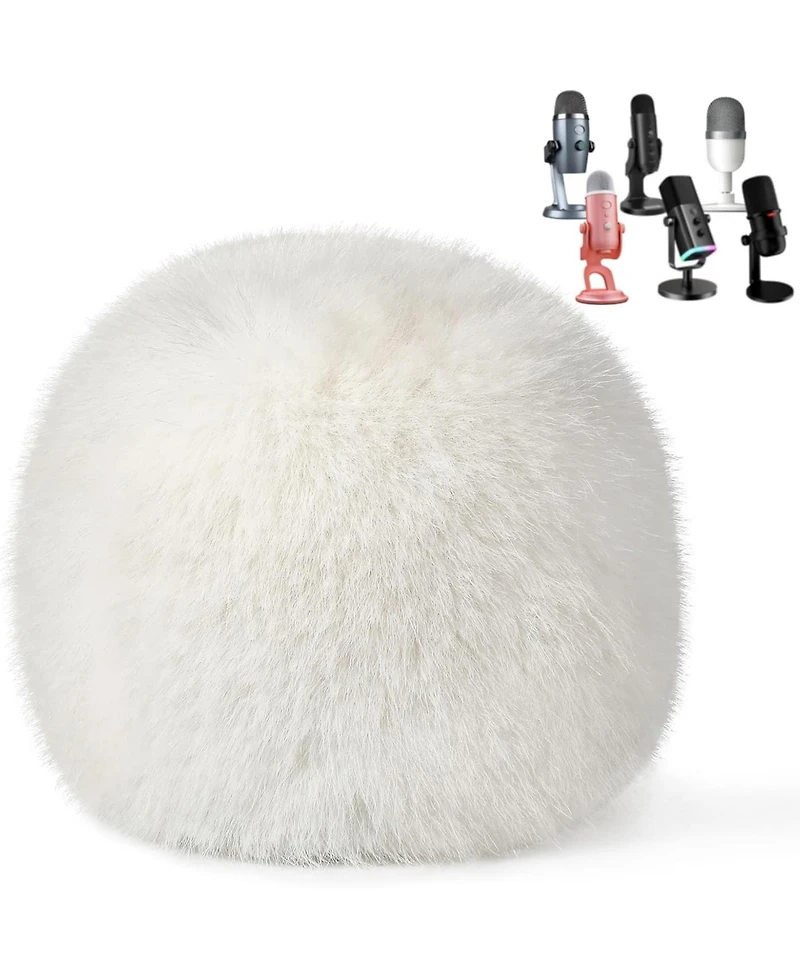 ZealSound Gaming Usb Microphone k66b and d65w Furry Cover
