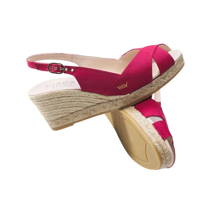 Llansa Limited Edition Canvas Espadrille Sandal Wedges