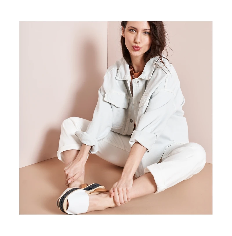 Menorquina Limited Edition Leather Avarca Sandals - White / 6.5