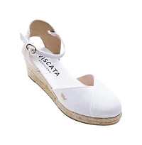 Pubol Limited Edition Canvas Espadrille Wedges