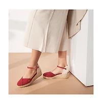 Pubol Limited Edition Canvas Espadrille Wedges