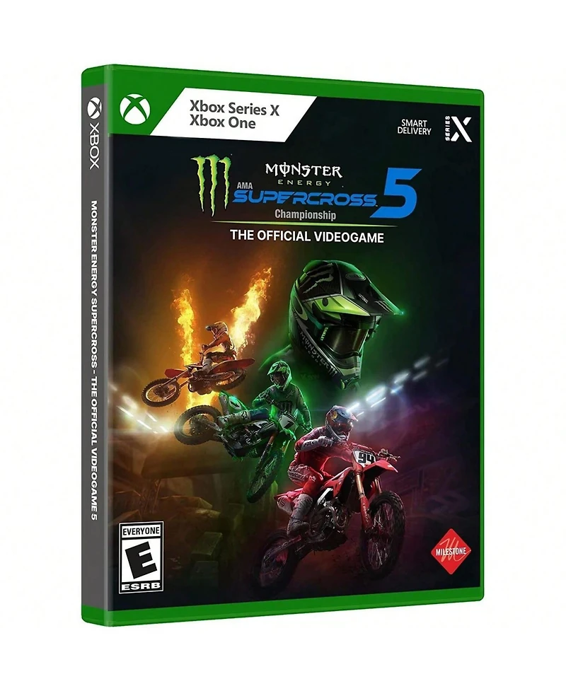 Plaion Monster Energy Supercross 5 for Xbox One and Xbox Series X