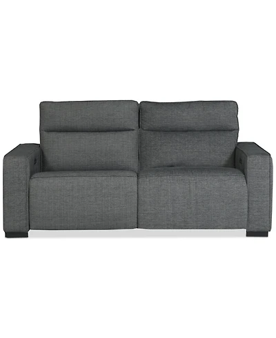 Miren 2-Pc. Fabric Sofa with 2 Power Headrest Recliners, Exclusively at Macy's