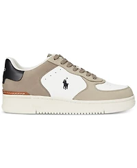 Polo Ralph Lauren Men's Masters Court Nubuck & Leather Sneakers