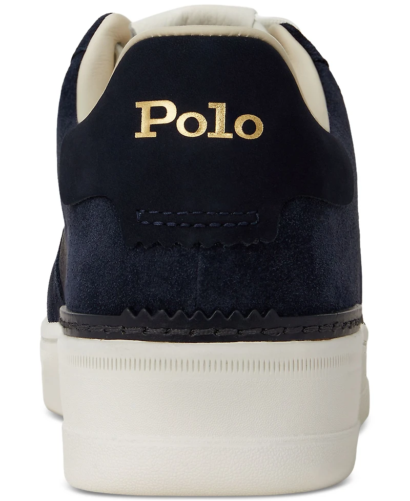 Polo Ralph Lauren Men's Masters Court Leather & Suede Sneakers