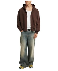 Cotton On Men's Cropped Zip Up Hoodie