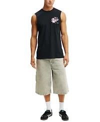 Cotton On Men's Graphic Muscle Tank Top