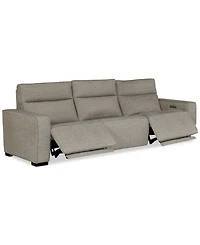 Miren -Pc. Fabric Sectional with Power Headrest Recliners
