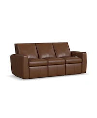 Flexsteel Aria 85" Sedona Leather Power Reclining Sofa