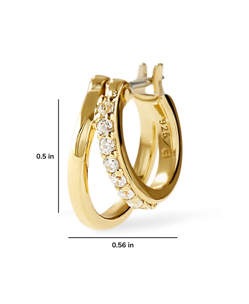 Ana Luisa Double Hoop Earrings - Toda Mini