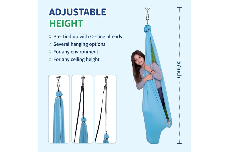 Outree Sensory Swing for Kids with 360° Swivel